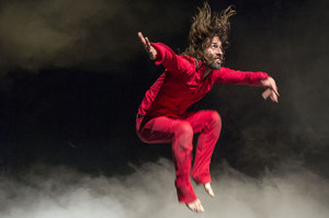 theatre solo of Cédric Charron directed by Jan Fabre/ Troubleyn